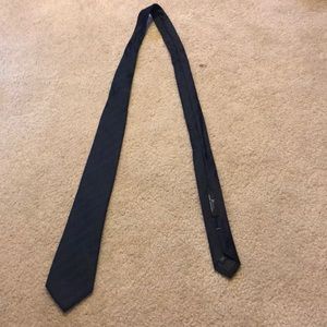 Marc Anthony Strip Dark Blue Neck Tie